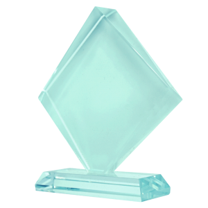 Blank Personalised Photo Frame Crystal Glass BXP30B